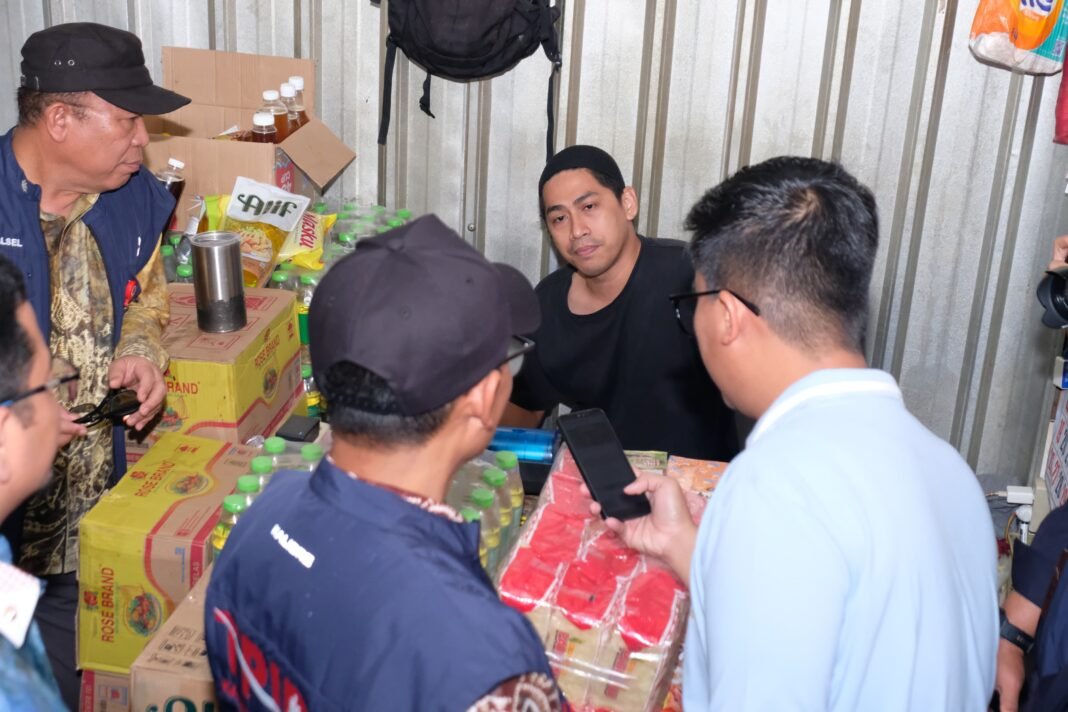 Polda Kalsel melakukan sidak ke distributor Minyakita.