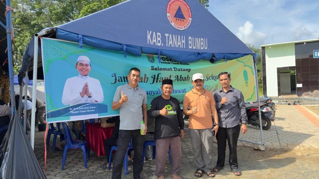 Posko rest area jemaah Haul Guru Sekumpul