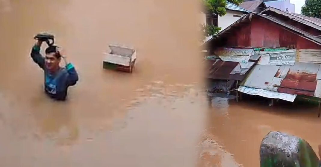 banjir besar Pengaron dan Mataraman
