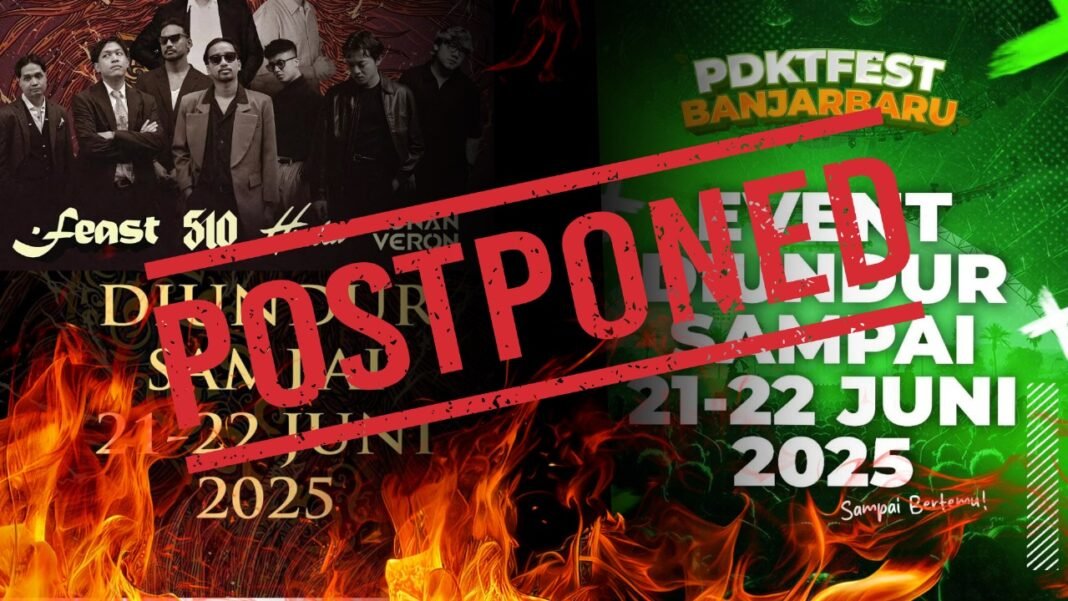 Nusantarock Postponed