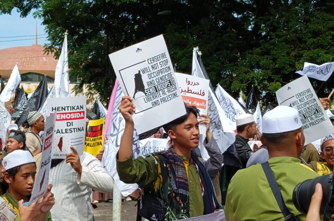 Aksi Peduli Palestina Aliansi Muslim Banua