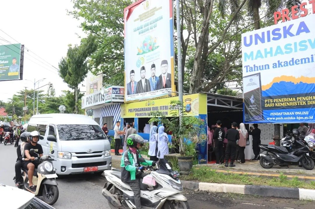 Polresta Banjarmasin Operasi Ketupat Intan 2025