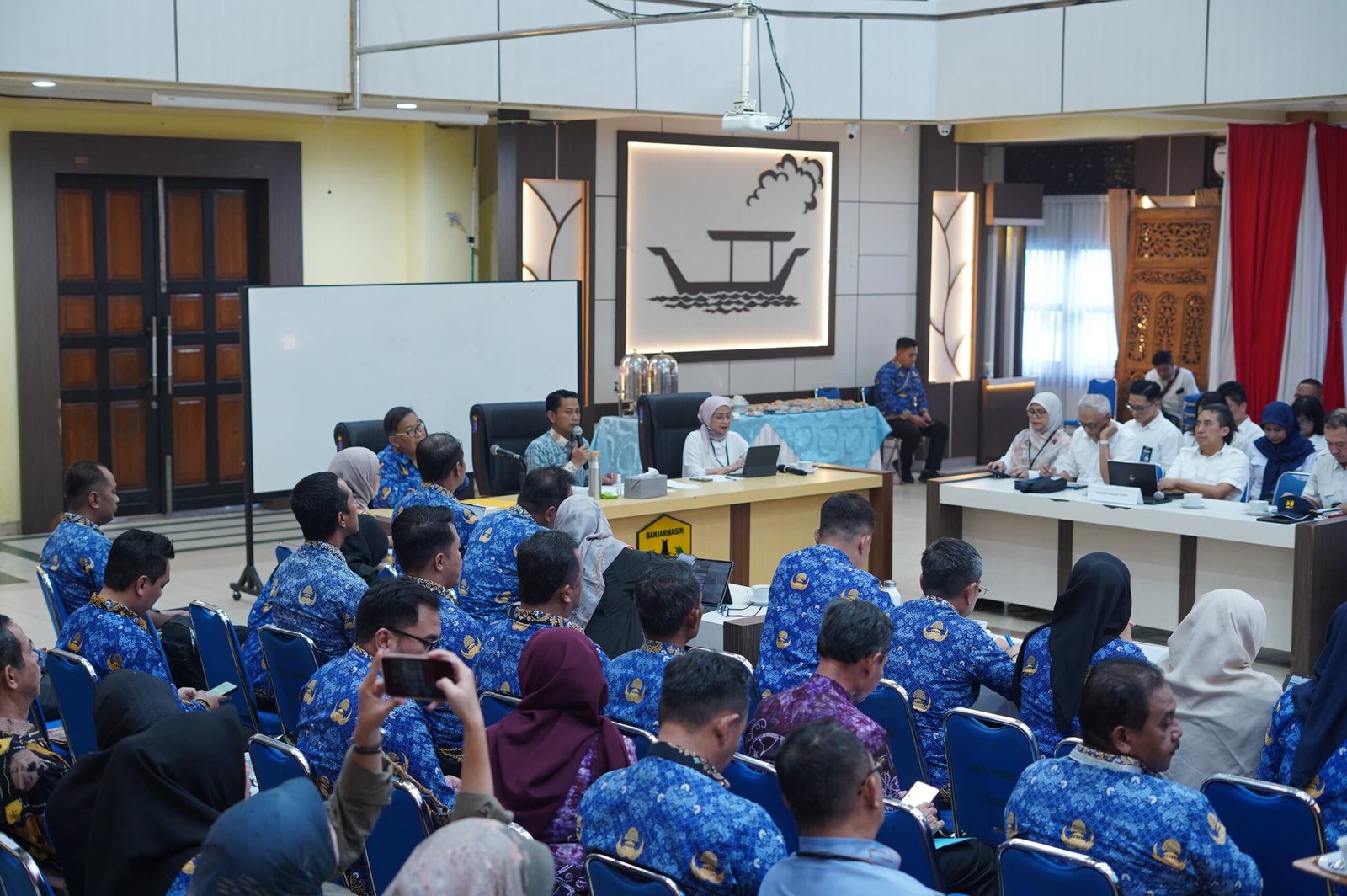 Rakor Pemkot Banjarmasin bersama Dirjen Cipta Karya