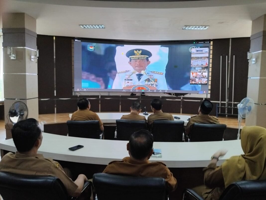 Pelantikan Pamong Praja
