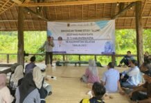 Puluhan Pokdarwis HST Ikuti Bimtek Storytelling Dispar Kalsel