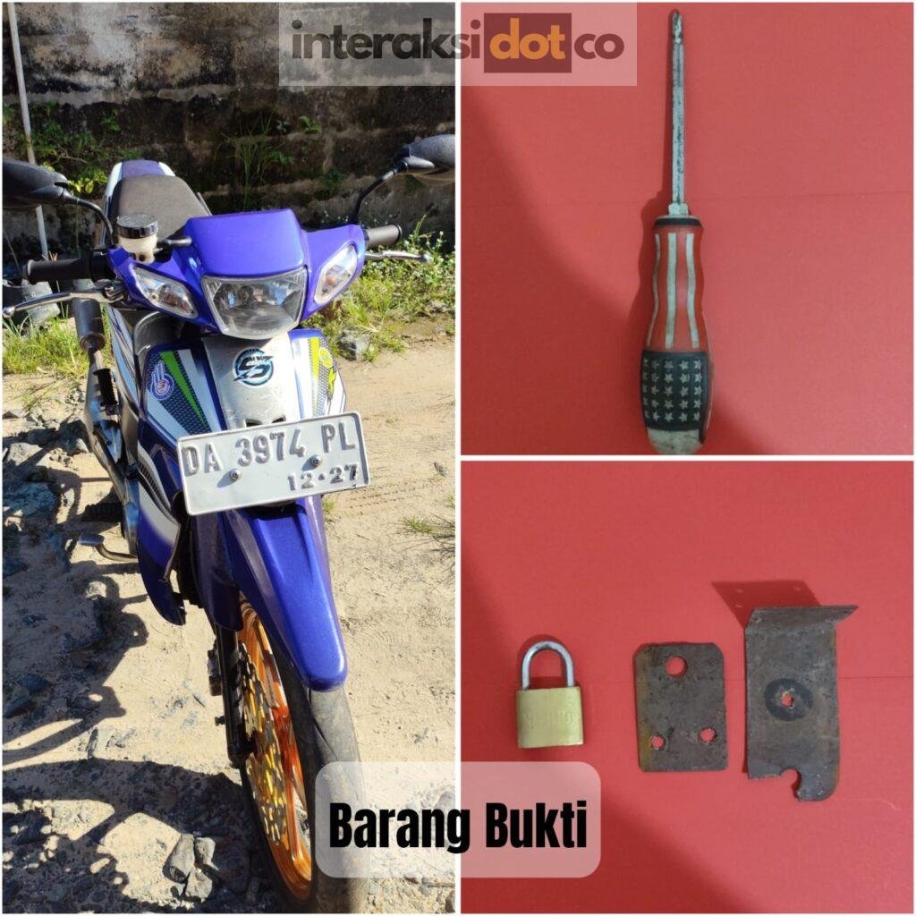 Barang bukti yang berhasil disita polisi. Foto-Polres Banjarbaru