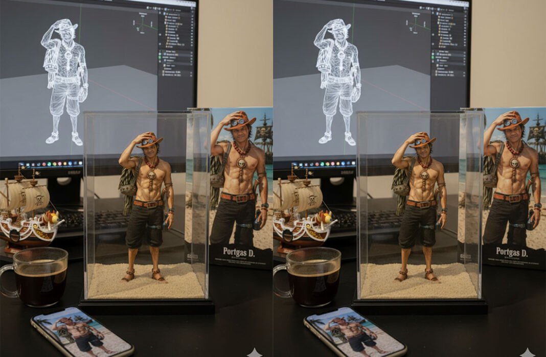 Foto Miniatur AI