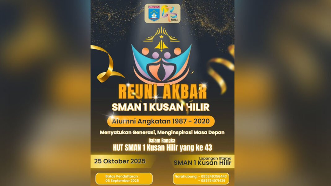 Reuni Akbar SMAN 1 Kusan Hilir