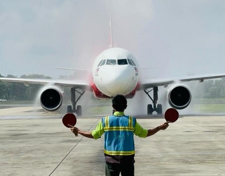 AirAsia Banjarmasin Penerbangan Perdana