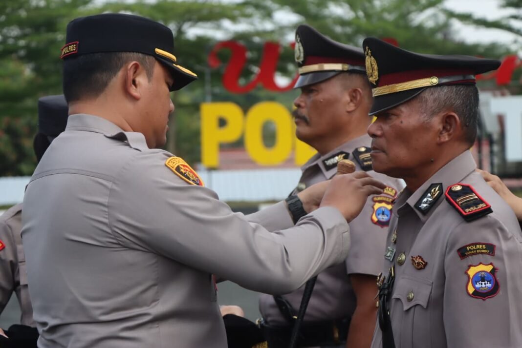 Sertijab Polres Tanah Bumbu