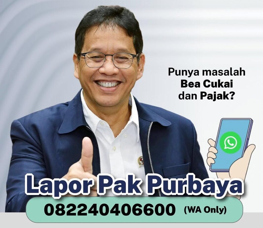 Lapor Pak Purbaya