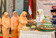 Wali Kota Lisa Hadiri Peringatan HUT ke-26 DWP Kemenag