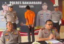 Polres Banjarbaru Berhasil Ringkus Satu Pelaku Tabrak Lari yang Tewaskan Pemotor di Trikora