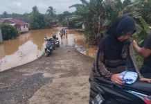 Muka Air Sungai Riam Kiwa dan Riam Kanan Meningkat, BPBD Kalsel Keluarkan Peringatan Dini Banjir Air Sungai Riam Kiwa