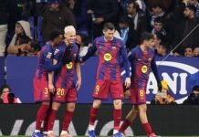 Barcelona Kokoh di Puncak Klasemen LaLiga Usai Pekan ke-19, Real Madrid Terus Membayangi Klasemen LaLiga