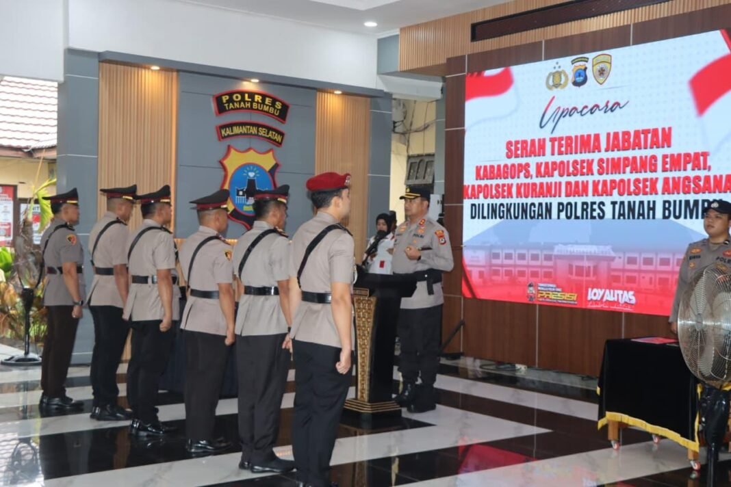 Serah Terima Jabatan