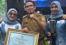 Raih Juara II Lomba Kelurahan Nasional, Wali Kota Banjarbaru Apresiasi Prestasi Kelurahan Mentaos Kelurahan Nasional