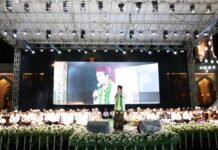 Ketua DPRD Tanah Bumbu Hadiri Peringatan Isra Mikraj dan Haul di Masjid Agung Al-Falah DPRD Tanah Bumbu