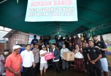 Wagub Hasnuryadi Sambangi Warga Terdampak Banjir di Kabupaten Banjar banjir banjar