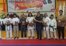 INKAI Kotabaru Gelar UKT 2026, 57 Karateka Ikuti Ujian Kenaikan Tingkat INKAI Kotabaru