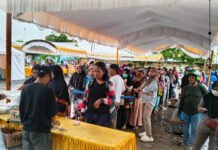 Pasar Murah Bersubsidi di Guntung Manggis Ludes Diserbu Pasar Murah Bersubsidi