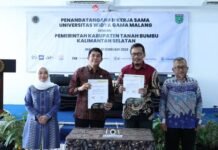 Bupati Tanah Bumbu Teken Kerja Sama dengan Universitas Widya Gama Malang Universitas Widya Gama Malang