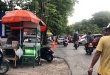 PKL Takjil di Jalan Panglima Batur Diminta Pindah ke Pasar Wadai Murdjani PKL Panglima Batur