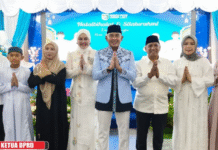 Ketua DPRD Tanah Laut Hadiri Open House Idulfitri Bersama Bupati dan Wakil Bupati DPRD Tanah Laut