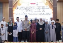 Peringatan Nuzulul Qur’an di Polres Tanah Bumbu: Dihadiri Anak Yatim – Komunitas Gojek