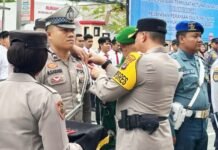 Polres Kotabaru Gelar Apel Operasi Ketupat Intan 2026 Jelang Idulfitri Polres Kotabaru