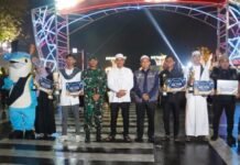 Gema Takbir Kotabaru Meriah, Wakil Bupati Lepas Pawai di Siring Laut Pawai Siring Laut