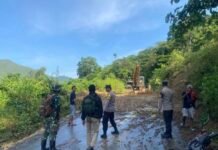 Sempat Tertimbun Longsor, Jalur Alternatif Batulicin – Kandangan Kembali Normal