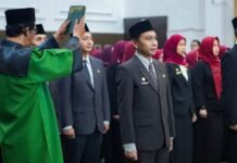 Wali Kota Lisa Halaby Kukuhkan Pejabat Lingkup Pemkot Banjarbaru Wali Kota Lisa Halaby