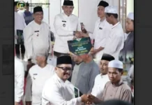 Anggota DPRD Tala Hadiri Safari Ramadhan di Bajuin Anggota DPRD Tala