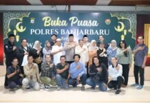 Polres Banjarbaru Gelar Buka Puasa Bersama Insan Media Polres Banjarbaru