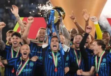 Inter Milan Sikat Lazio 2-0, Nerazzurri Sempurnakan Musim dengan Gelar Coppa Italia Inter Milan