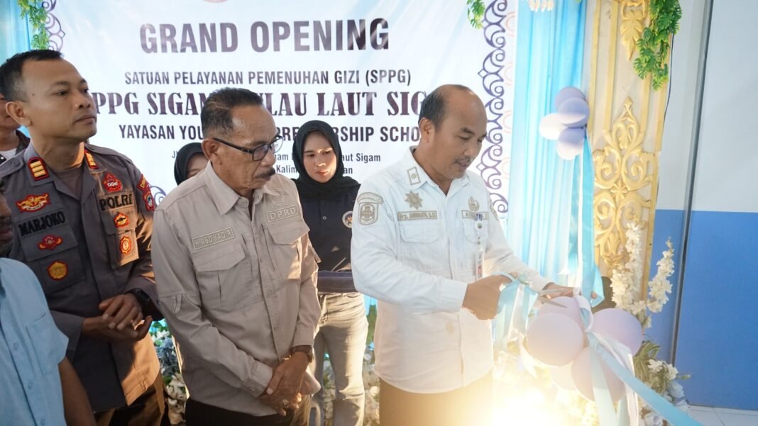 MBG di Pulau Laut Sigam