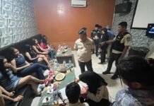 Satpol PP Tanah Bumbu Amankan Belasan Pasangan Bukan Suami Istri di Hotel Melati