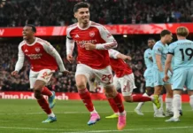 Kai Havertz Jadi Penentu, Arsenal Jaga Asa Juara usai Tekuk Burnley Kai Havertz