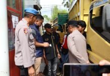 Sisir SPBU, Satgas Polres Banjarbaru Sikat Pungli BBM Polres Banjarbaru