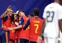 Lamine Yamal Bersinar, Spanyol Bangkit dan Hancurkan Arab Saudi 4-0 di Piala Dunia 2026 spanyol arab saudi