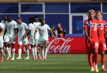 Hattrick Dembele Bawa Prancis Sapu Bersih Fase Grup prancis