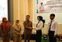 Buka Orientasi 407 PPPK, Wali Kota Yamin Tekankan Disiplin dan Pelayanan Prima untuk Masyarakat Orientasi 407 PPPK