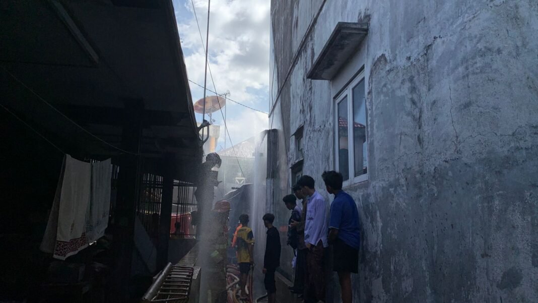 Kebakaran Gudang Farmasi Martapura