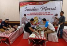 Polres Tanah Bumbu Gelar Donor Darah Hingga Sunatan Massal Gratis Polres Tanah Bumbu