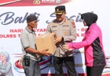 Polres Tanah Bumbu Bagikan Seribu Paket Sembako, Sasar Masyarakat Prasejahtera Polres Tanah Bumbu