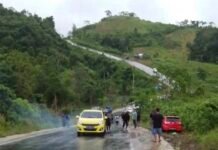 Tanjakan Gunung Mandin Pilung Banjar Kerap Makan Korban, PUPR Kalsel Bakal Pasang Pengaman Gunung Mandin Pilung
