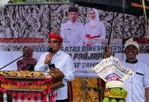Resmikan Pura Prajapati, Pemkab Kotabaru Tegaskan Komitmen Jaga Kerukunan dan Toleransi Beragama Pura Prajapati