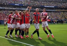 Haaland Cetak Dua Gol, Norwegia Singkirkan Brasil dari Piala Dunia 2026 norwegia brasil