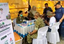 Kotabaru Ikuti Pencanangan Gerakan Indonesia ASRI, Satpol PP Gelar Gotong Royong, Donor Darah dan Pasar Murah Gerakan Indonesia ASRI